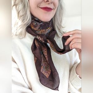 LARGE SILK SCARF!